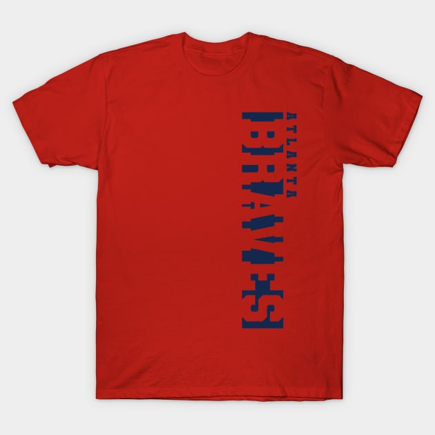 Braves Atlanta T-Shirt by Nagorniak